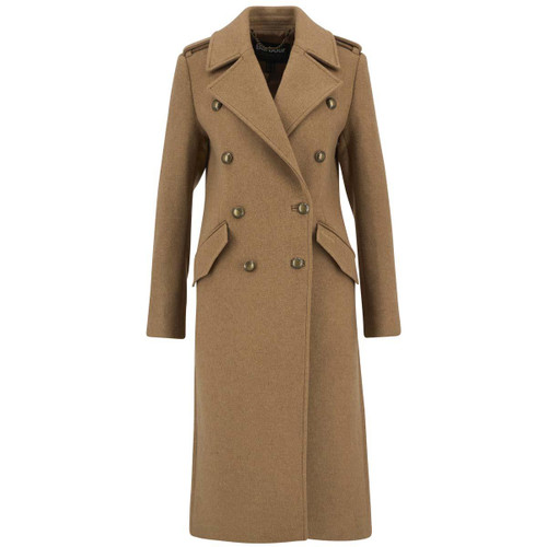 Camel Barbour Womens Cottesmore Wool Jacket