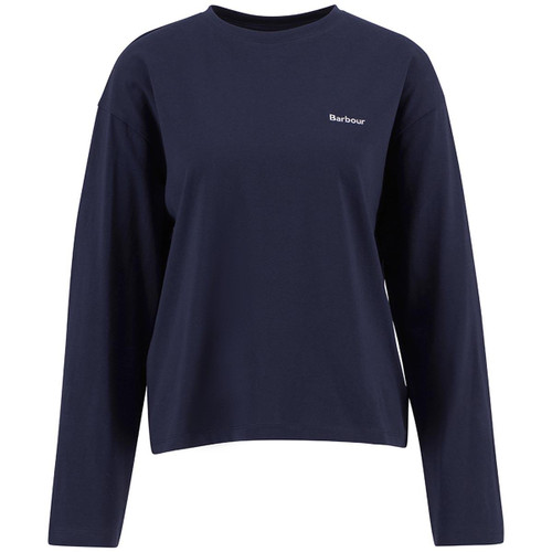 Barbour Womens Lavensdale Top Navy main