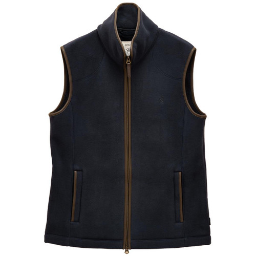 Navy Joules Mens Heritage Fleece Gilet