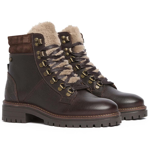Brown Barbour Womens Bamburgh Hiker Boot