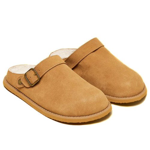 Chestnut Brown Joules Womens Hampden House Shoe Slippers