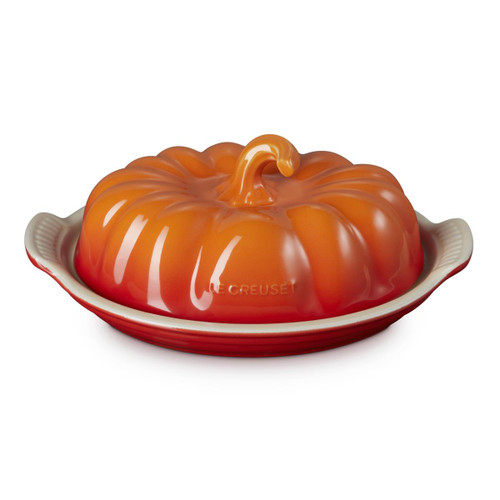 Le Creuset Stoneware Pumpkin Butter Dish