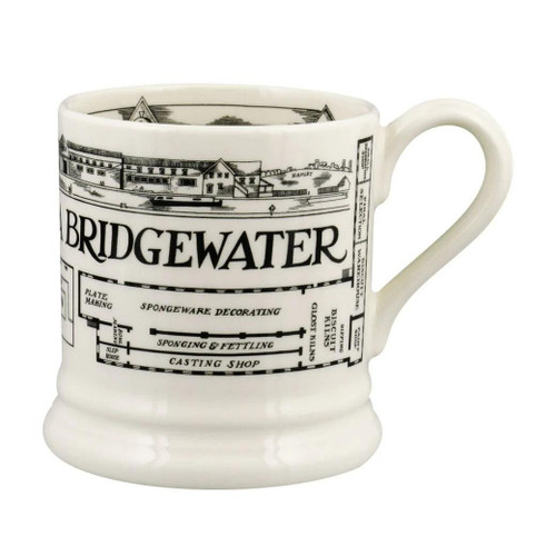 Emma Bridgewater Factory Plan Half Pint Mug