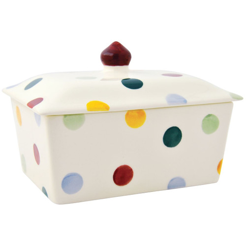 Emma Bridgewater Polka Dot Small Butter Dish Emma Bridgewater Polka Dot Small Butter Dish