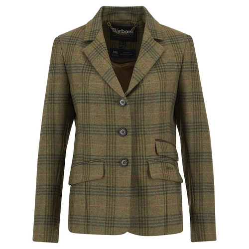 Arabesque/Brown Barbour Womens Carlby Tailored Jacket