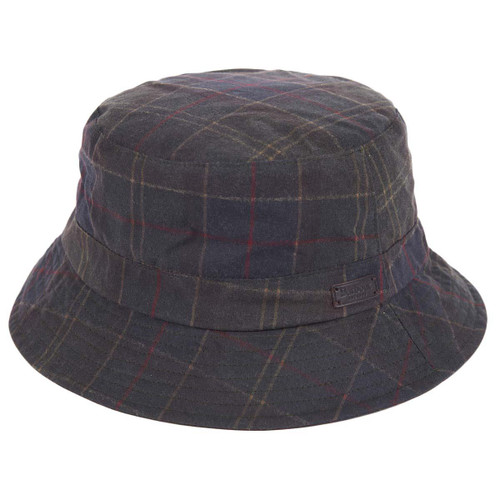 Classic Barbour Mens Darwen Wax Bucket Hat