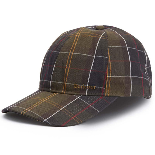 Barbour Mens Telfield Tartan Cap main Barbour Mens Telfield Tartan Cap main