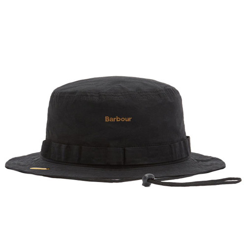 Barbour Mens Transport Fisherman Bucket Black main Barbour Mens Transport Fisherman Bucket Black main