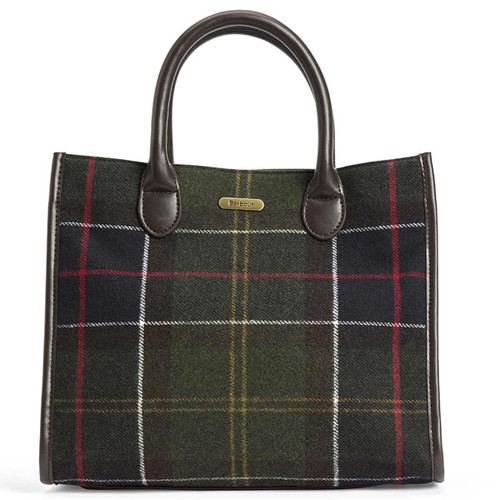 Classic Tartan Barbour Womens Barrhill Tartan Tote Bag Classic Tartan Barbour Womens Barrhill Tartan Tote Bag