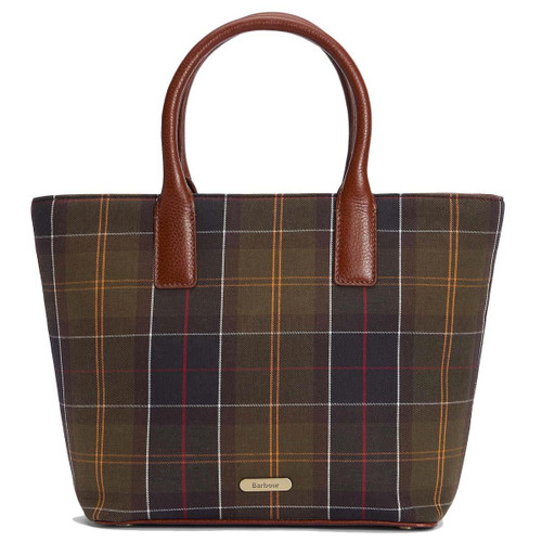 Classic Tartan Barbour Womens Birch Tartan Tote Bag
