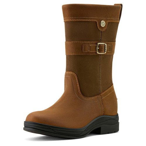 Baked Brown Ariat Womens Bampton Waterproof Boots