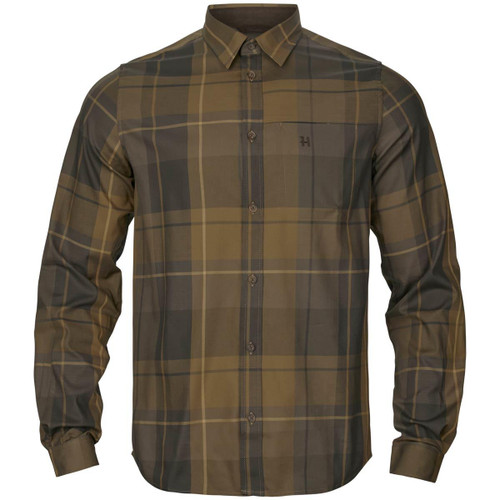 Willow Green Check Harkila Mens Akse Shirt