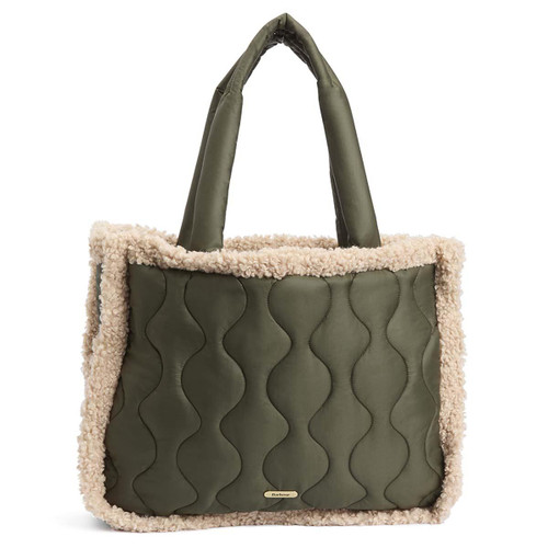 Olive Barbour Marnie Quilt Tote Bag