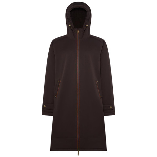 Chocolate Holland Cooper Mens One Size Waterproof Coat