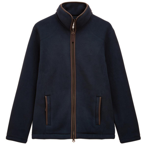 Navy Joules Mens Heritage Fleece Jacket
