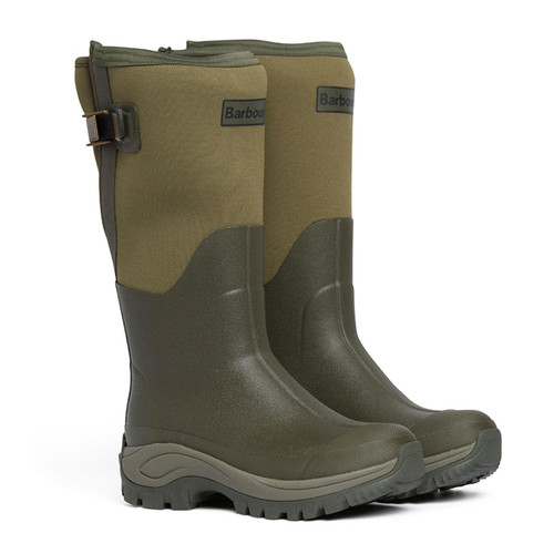 Olive Barbour Womens Tynedale Tall Welly Olive Barbour Womens Tynedale Tall Welly