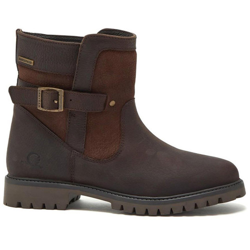 Dark Brown Chatham Womens Ripon II Waterproof Ankle Riding Boot