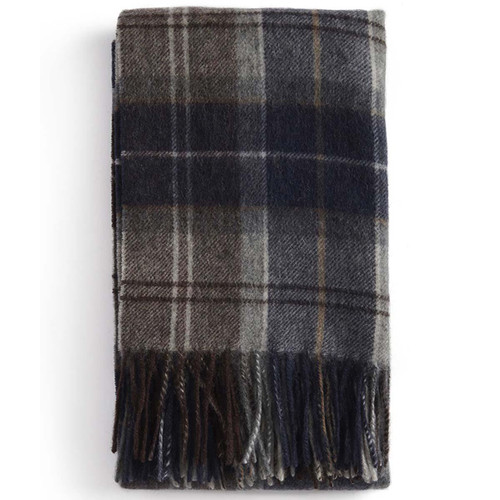 Midnight Oak Tartan Barbour Brack Patchwork Tartan Scarf