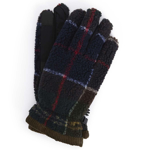Classic Tartan Barbour Mens Field Tartan Fleece Gloves Classic Tartan Barbour Mens Field Tartan Fleece Gloves