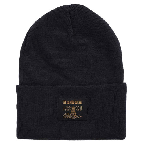 Dark Navy Barbour Mens Harton Beanie