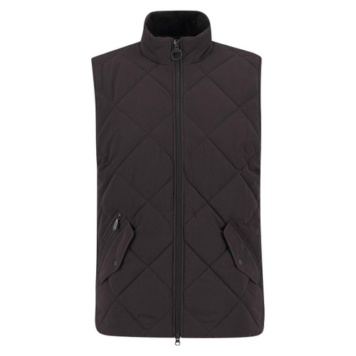 Black Oak/Midnight Oak Barbour Mens City Chelsea Quilted Gilet