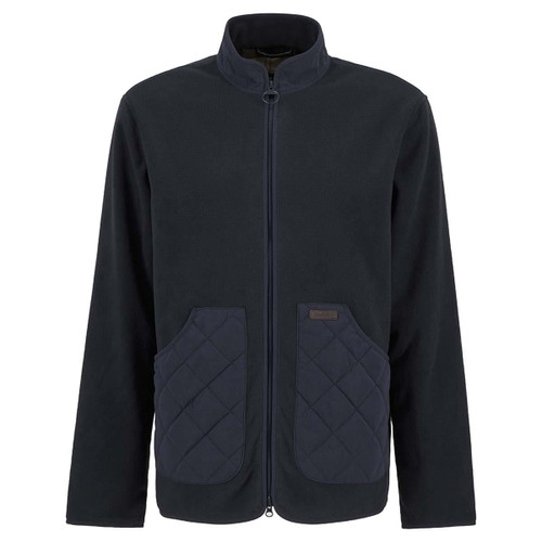 Navy Barbour Mens Lowich Fleece Jacket