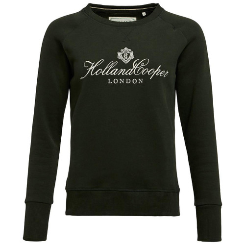 Racing Green Holland Cooper Womens Script Crew Sweat