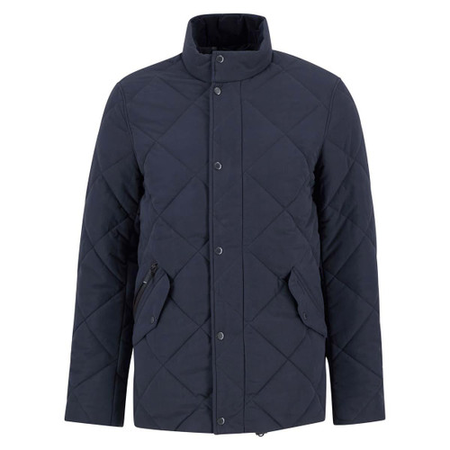 Dark Navy Barbour Mens Winter Chelsea Quilted Jacket