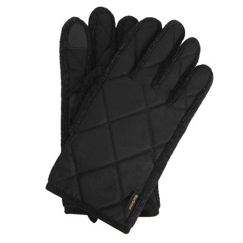 Black Barbour Mens Westerdale Gloves