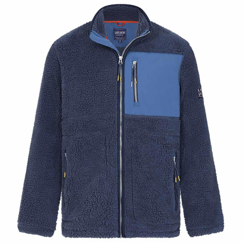Marine Lazy Jacks Mens LJ851 Full Zip Sherpa Fleece