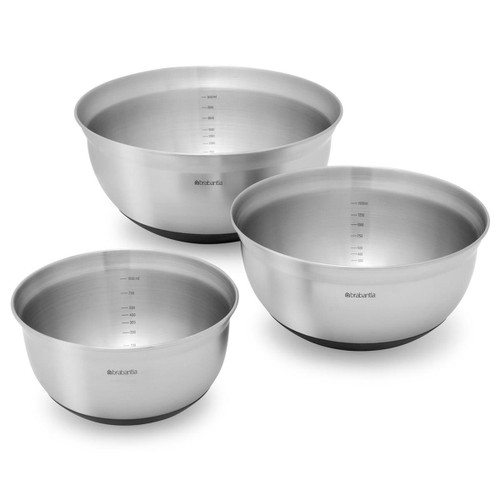 Brabantia Profile Mixing Bowl Set of 3