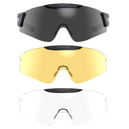 Fume/Neutral/Yellow Beretta InterMask Eyeglasses