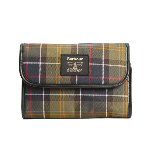 Classic/Beacon Barbour Mens Tartan Hanging Washbag