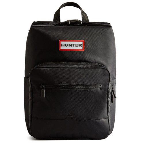 Black Hunter Nylon Pioneer Topclip Backpack
