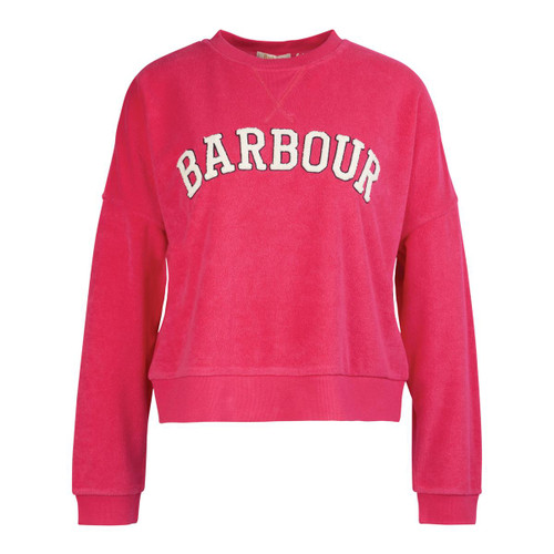 Pink Dahlia Barbour Womens Bracken Overlayer