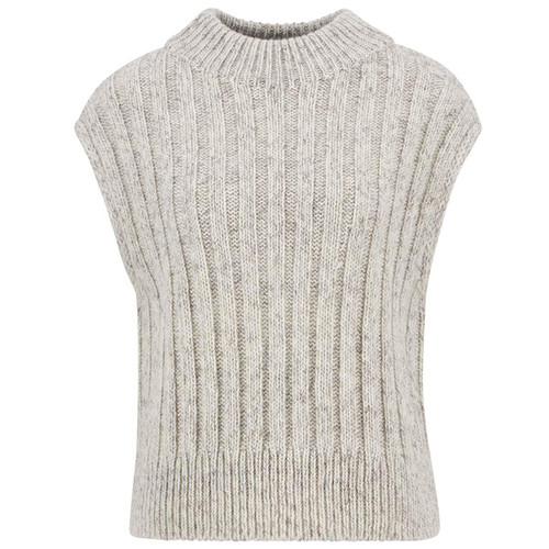 Oat Barbour Womens Anastasia Knitted Vest