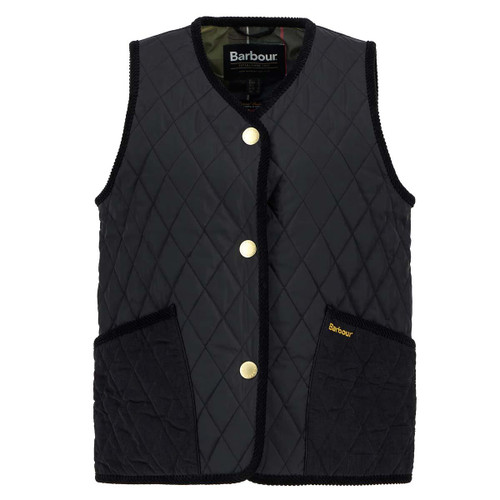 Black/Classic Barbour Womens Enid Gilet