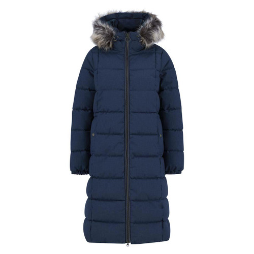 Dark Navy/Blackwatch Barbour Womens Marjoram Puffer Jacket