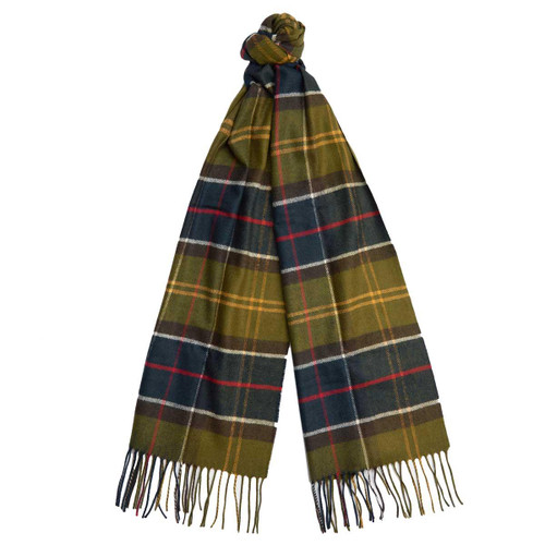 Classic Barbour Yaxley Tartan Scarf