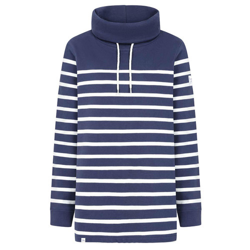 Twilight Lazy Jacks Womens LJ20S Roll Neck Striped Sweatshirt