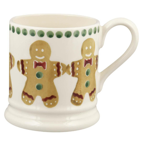 Emma Bridgewater Gingerbread Men 1/2 Pint Mug Emma Bridgewater Gingerbread Men 1/2 Pint Mug