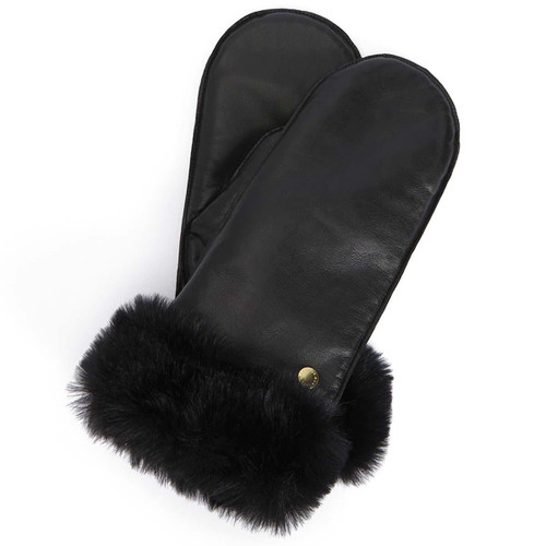 Barbour Womens Daniella Leather Mittens