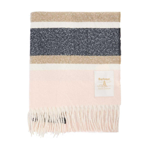 Multi-Coloured Barbour Ladies Paige Stripe Scarf