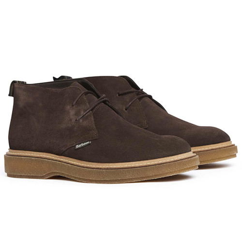 Choc Suede Barbour Mens Blaine Chukka Boot