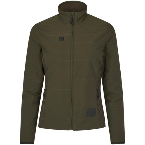 Pine Green Seeland Womens Celsius Aia Heat Jacket