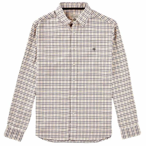 Cheltenham Camel Check Holland Cooper Mens Classic Button Down Shirt