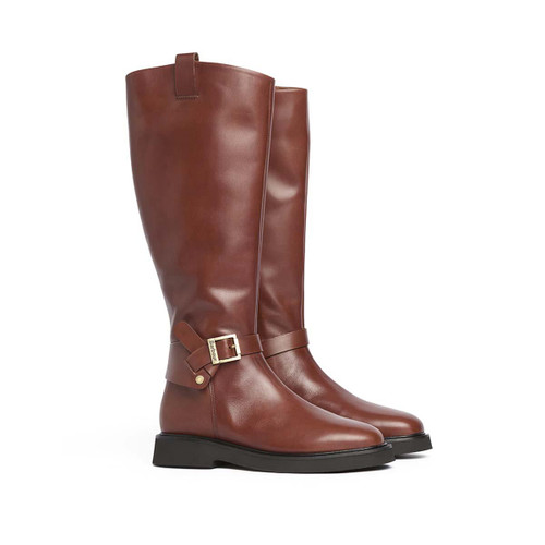 Conker Barbour Womens Theodora Riding Boot Conker Barbour Womens Theodora Riding Boot