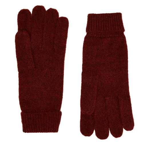 Berry Red Joules Womens Rosa Gloves Berry Red Joules Womens Rosa Gloves