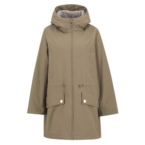Military Brown/Ancient Barbour Womens Inola Showerproof Jacket