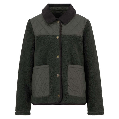 Olive/Sage Barbour Womens Laurel Fleece Jacket
